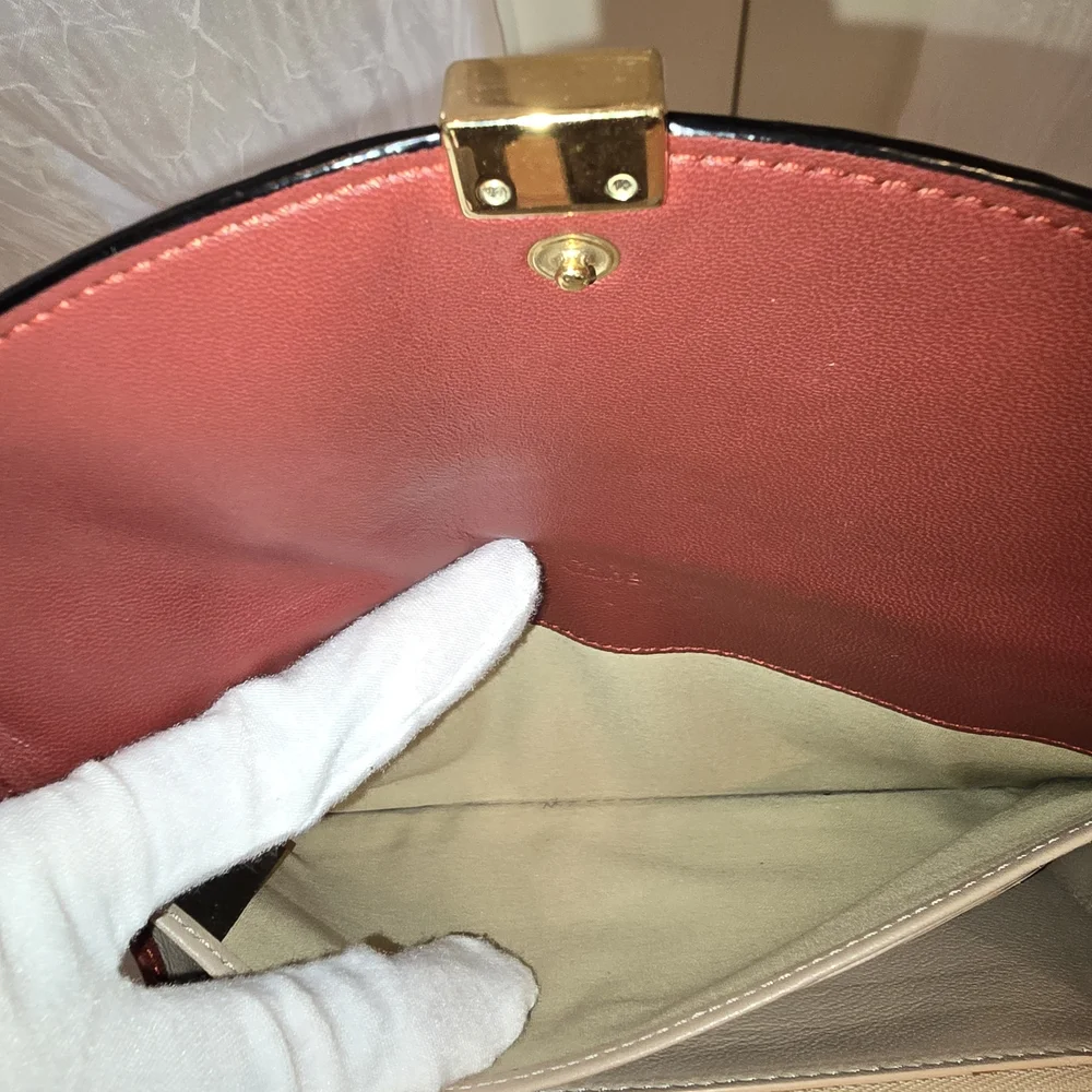 Chloe Red Python Georgia Long Wallet With Dustbag - Picture 6 of 10